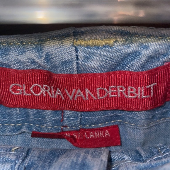 Womens “Gloria Vanderbilt” Blue Jean Skirt - Picture 3 of 3